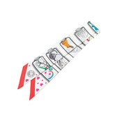 エルメス ツイリー HERMES STORY スカーフ ホワイト マルチカラー シルク レディース HERMES 【中古】